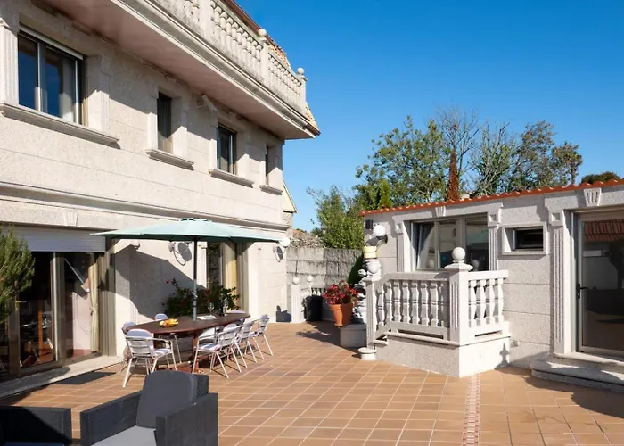 빌라 Abetos Panxon Nigrán